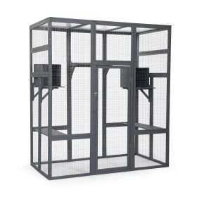 Super Large Cat Cage - Grey (New)