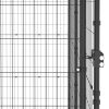 Outdoor Dog Kennel Steel 43.3"x86.6"x70.9"