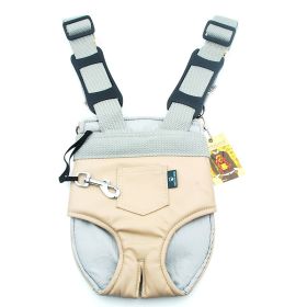 Pet Backpack Sandwich Sponge (Option: M-Gray)