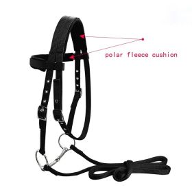 wPp Braid Shuiller Reins (Option: Black-Small Size)