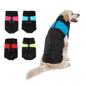 Windproof Dog Winter Coat Waterproof Dog Jacket Warm Dog Vest Cold Weather Pet Apparel  for Small Medium Large Dogs (size: m)