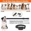 Wireless Electric Dog Fence Waterproof Pet Shock Boundary Containment System Electric Training Collar for Small Medium Large Dogs