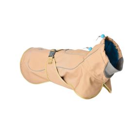 Outdoor Soft Shell Waterproof Windproof Warm Dog Soft Shell Jacket (Option: Light Brown-S)